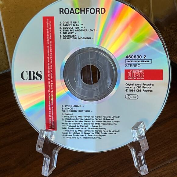 Roachford Self-Titled CD 1988 CBS 460630 2 - Picture 5 of 8